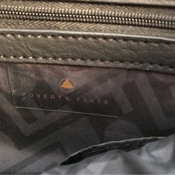 Poverty Flats Vegan Leather Bumpy Shoulder Bag - Picture 7 of 10